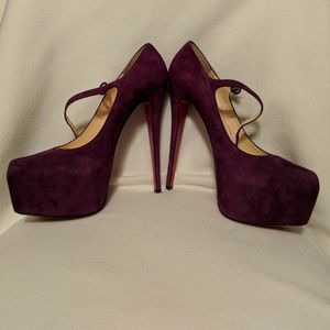 Christian Louboutin Amethyst platforms
